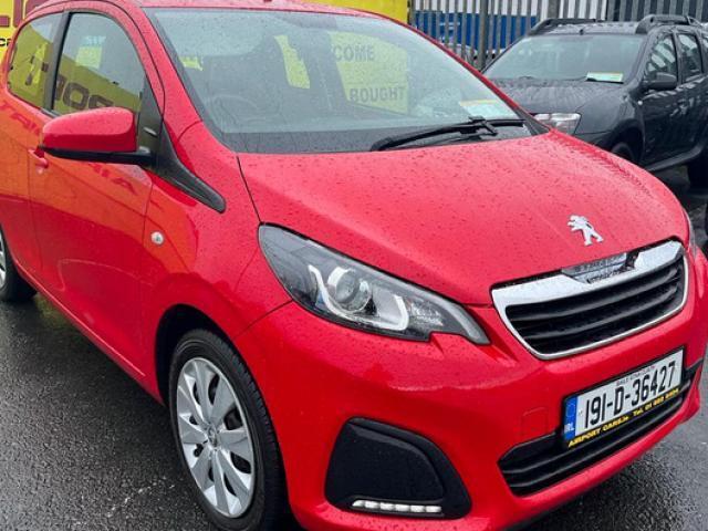 Image for 2019 Peugeot 108 ACTIVE 1.0 72 4DR Finance Available own this car for €55 per week