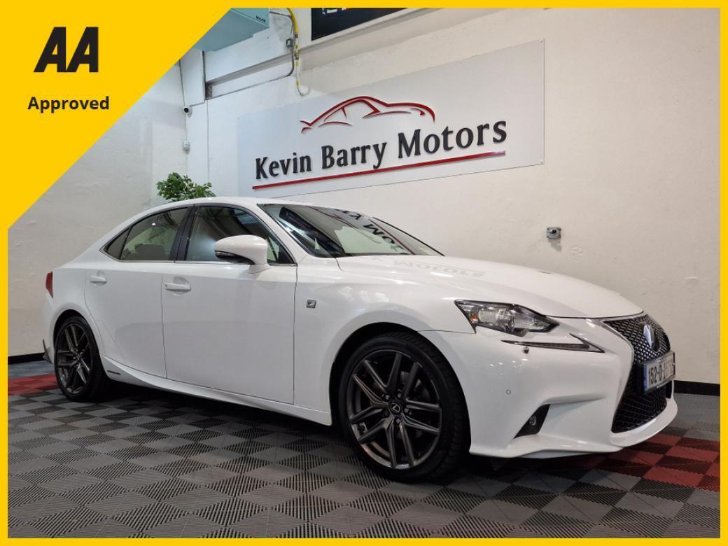 Image for 2015 Lexus IS 300h 2.5 HYBRID F-SPORT AUTOMATIC **TOP SPEC / BLUETOOTH / CRUISE CONTROL / FULL RED LEATHER / HEATED & COOLING FRONT SEATS / SAT NAV / REVERSE CAMERA / FULL LEXUS SERVICE RECORD**