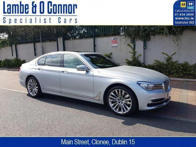 Image for 2016 BMW 7 Series 730D * GLACIER SILVER / IVORY EXCLUSIVE NAPPA LEATHER * SUNROOF * ULTIMATE SPEC * HEAD UP DISPLAY * MASSAGE SEATS * BEST AVAILABLE * 