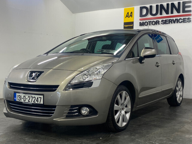 Image for 2013 Peugeot 5008 PEUGEOT 5008 1.6 HDI Allure 115BHP, TWO KEYS, SERVICE HISTORY X2 STAMPS, NCT 7/24, 12 MONTH WARRANTY, FINANCE AVAILABLE