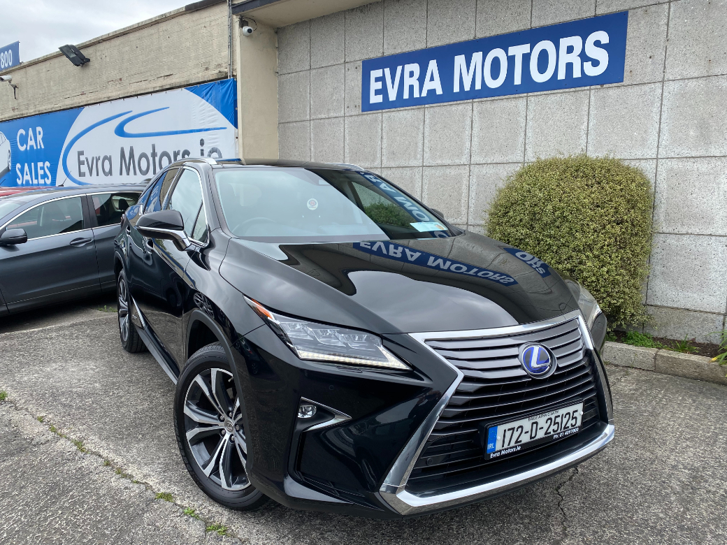 Image for 2017 Lexus RX450h 3.5 PETROL HYBRID LUXURY 4WD 5DR **SELF CHARGING HYBRID** HEATED AND COOLED SEATS** SAT NAV** REVERSE CAMERA** DRIVE MODE SELECT** PANORAMIC SUNROOF** ELECTRIC BOOT**
