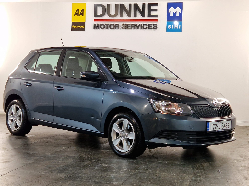 Image for 2017 Skoda Fabia ACTIVE 1.0 MPI 60HP 4DR, AA APPROVED, SERVICE HISTORY, TWO KEYS, NCT 07/23, 15" ALLOYS, LOW KLMS, USB CONNECTION, 12 MONTH WARRANTY, FINANCE AVAIL