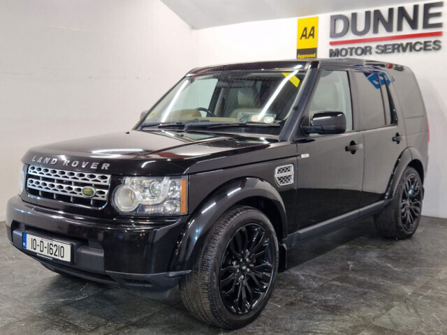 Image for 2010 Land Rover Discovery 3.0 TDV6 5DR AUTO, * €14, 999 + VAT @ 23% = €18, 449 * AA APPROVED, TWO KEYS, NEW DOE, ALLOYS, BLUETOOTH, HARMON KARDON SOUND, 3 MONTH WARRANTY