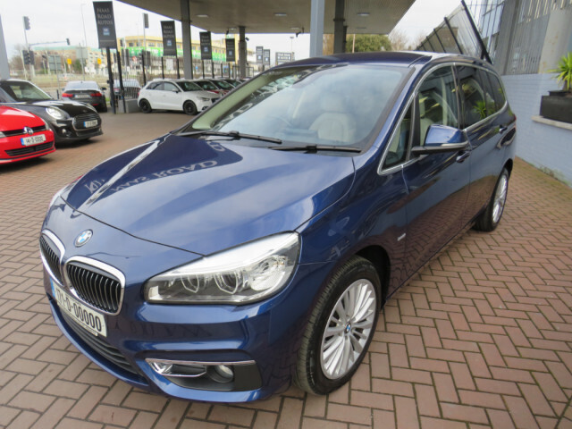 Image for 2017 BMW 2 Series Gran Tourer 218D SE LUXURY 7 SEATER // IMMACULTE CONDITION INISDE AND OUT // MASSIVE SPEC // ALLOYS // FULL LEATHER // REVERSE CAMERA // AIR-CON // BLUETOOH // ADAPTIVE CRUISE // MFSW // NAAS ROAD AUTOS EST 1991