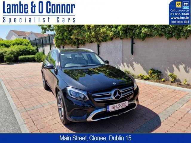 Image for 2018 Mercedes-Benz GLC Class 220 D 4MATIC AUTO * BLACK / CREAM LEATHER * 1 OWNER * BEST AVAILABLE * 