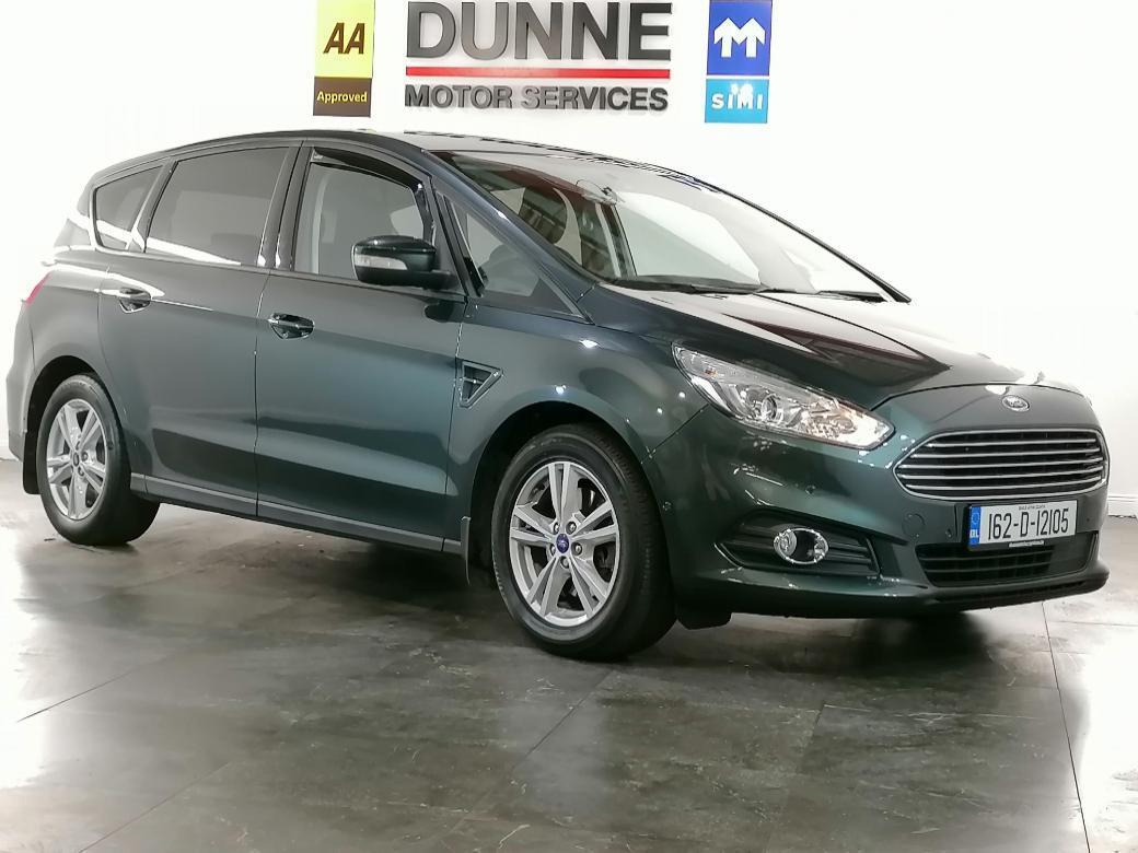 Image for 2016 Ford S-Max 2.0 TDCI 120PS MANUAL 4DR ZETEC, AA APPROVED, FULL FORD SERVICE HISTORY, TWO KEYS, SELF PARK, BLUETOOTH, 12 MONTH WARRANTY, FINANCE AVAILABLE