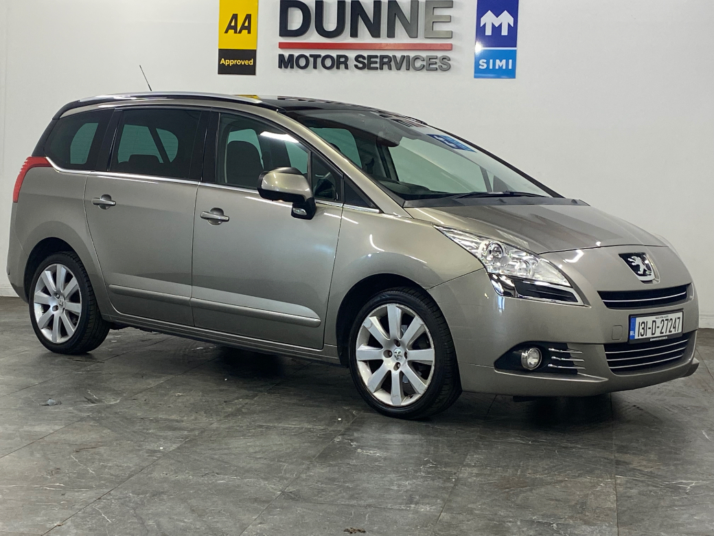 Image for 2013 Peugeot 5008 PEUGEOT 5008 1.6 HDI Allure 115BHP, TWO KEYS, SERVICE HISTORY X2 STAMPS, NCT 7/24, 12 MONTH WARRANTY, FINANCE AVAILABLE