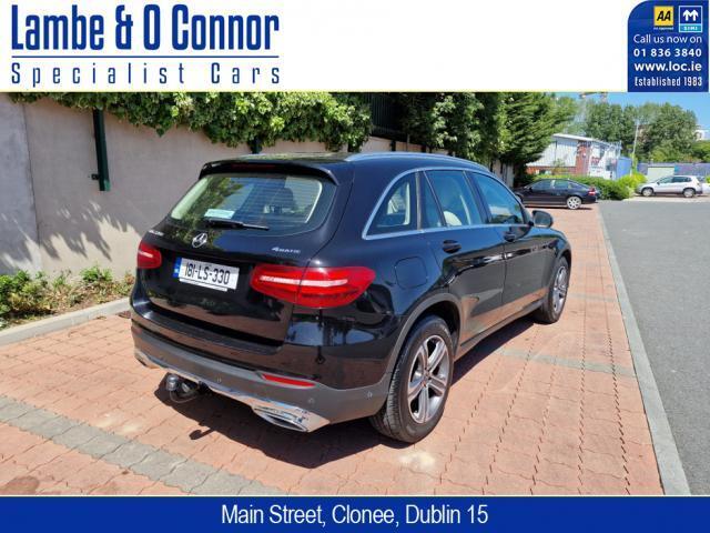 Image for 2018 Mercedes-Benz GLC Class 220 D 4MATIC AUTO * BLACK / CREAM LEATHER * 1 OWNER * BEST AVAILABLE * 