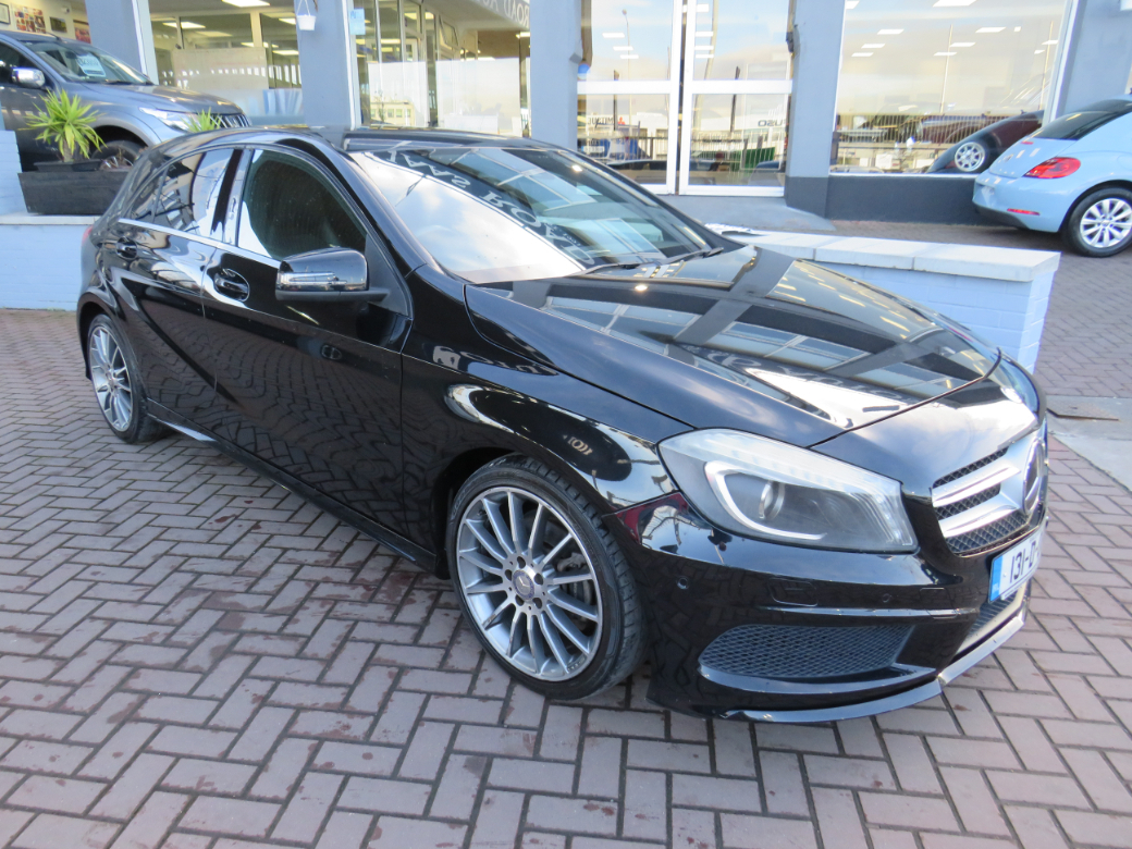 Image for 2013 Mercedes-Benz A Class 1.6 BLUETECH 5DR HATCHBACK AMG SPORT AUTOMATIC // WELL WORTH VIEWING // NAAS ROAD AUTOS ESTD 1991 // SIMI APPROVED DEALER 2022 // FINANCE ARRANGED // ALL TRADE INS WELCOME // CALL 01 4564074 FOR MOR