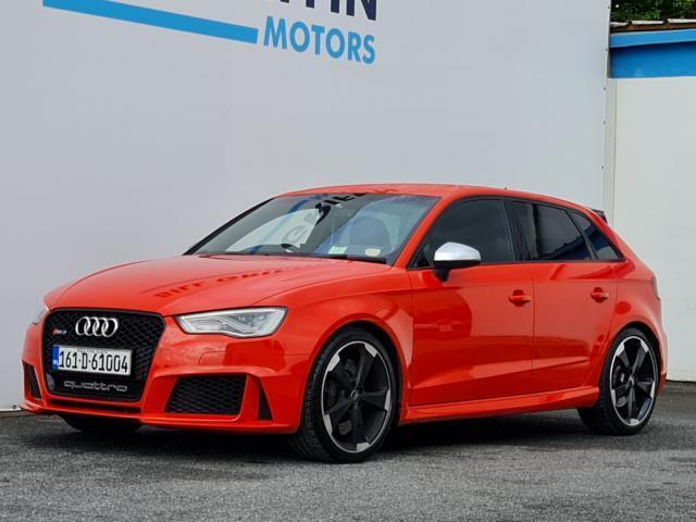 Image for 2016 Audi RS3 2.5 TFSI QUATTRO 376BHP AUMATIC MODEL // PADDLE SHIFT // SAT NAV // SERVICE HISTORY // FULL LEATHER // FINANCE THIS CAR FOR ONLY €214 PER WEEK