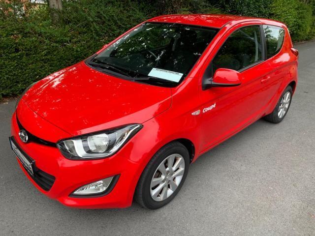 Image for 2013 Hyundai i20 3 door coupe 1 year test Ideal Starter Car, Multifunctional Steering Wheel, Bluetooth, Cd Player, Electric Windows, Alloy Wheels, Central Locking