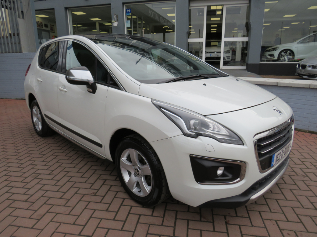 Image for 2016 Peugeot 3008 ALLURE 1.6 PETROL AUTOMATIC // 1 OWNER FROM NEW // IMMACULATE CONDITION // ALLOYS // PANORAMIC SUNROOF // AIR-CON // BLUETOOTH // CRUISE CONTROL // MFSW // NAAS ROAD AUTOS EST 1991 // CALL 01 4564074 