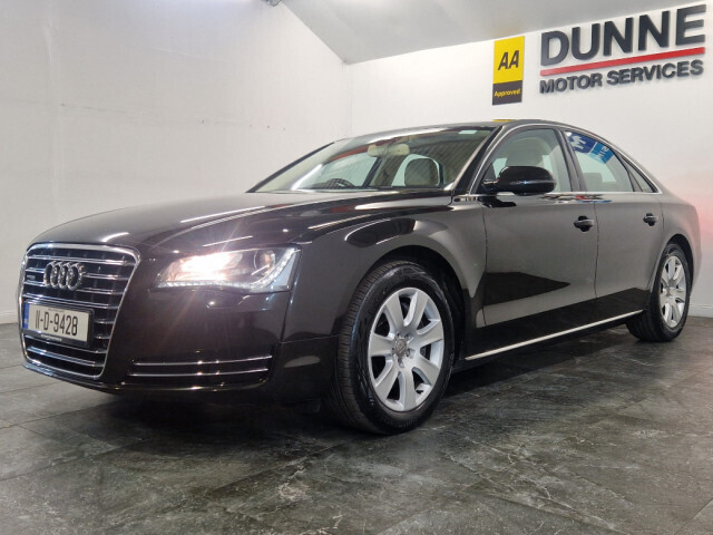 Image for 2011 Audi A8 3.0 TDI 250 Quattro AUTO, EXTENSIVE AUDI SERVICE HISTORY X12 STAMPS, TWO KEYS, NCT, HUGE SPEC, 3 MONTH WARRANTY