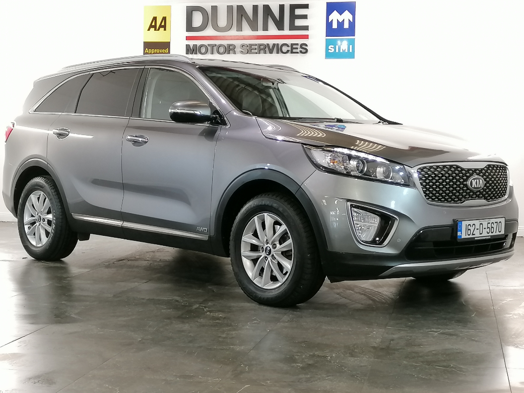 Image for 2016 Kia Sorento EX COMMERCIAL 5DR, *€16, 949 + VAT = €20, 847* AA APPROVED, TWO KEYS, DOE 10/22, 4WD, SAT NAV, 12 MONTH WARRANTY, FINANCE AVAILABLE
