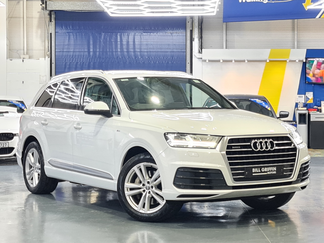 Image for 2016 Audi Q7 3.0 TDI S-LINE QUATTRO AUTOMATIC 218BHP MODEL // 7 SEATER // SAT NAV // FULL LEATHER // HEATED SEATS // FINANCE THIS CAR FOR ONLY €176 PER WEEK