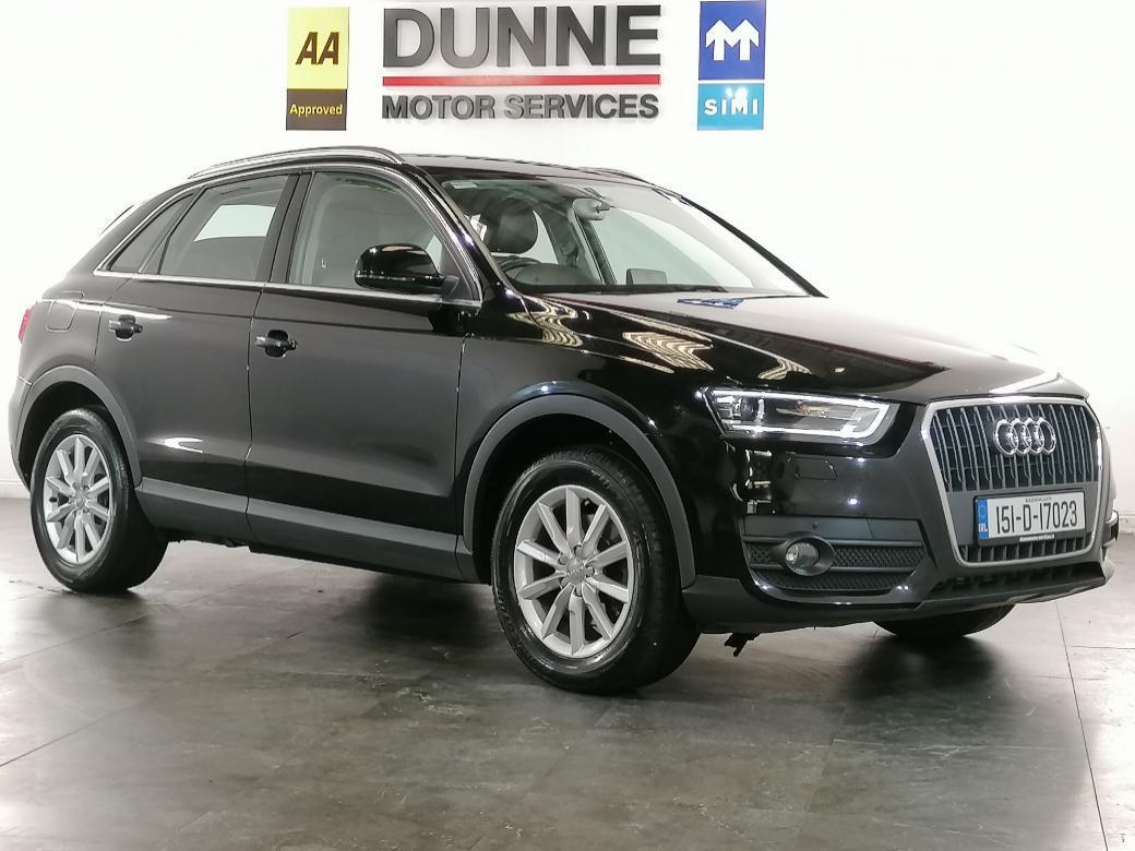 Image for 2015 Audi Q3 2.0 TDI 140 SE 4DR, AA APPROVED, SERVICE HISTORY, TWO KEYS, NCT 06/23, S-LINE SEATS, FRONT & REAR PARKING SENSORS, 12 MONTH WARRANTY, FINANCE AVAIL