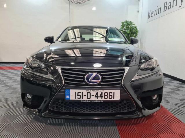 Image for 2015 Lexus IS 300h EXECUTIVE EDITION 2.5 HYBRID CVT AUTOMATIC *HEATED SEATS / FULL BLACK LEATHER / CRUISE CONTROL / ELECTRIC FOLDING DOOR MIRRORS*
