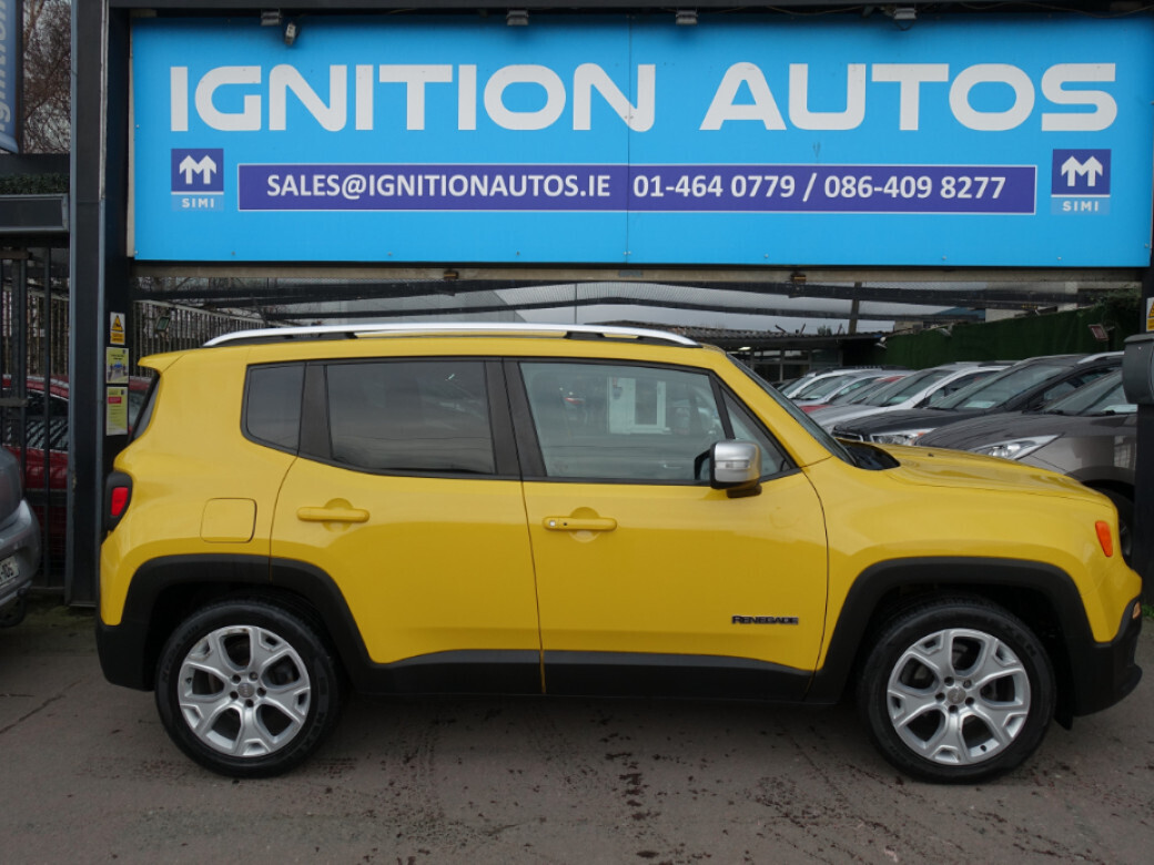 Image for 2017 Jeep Renegade 1.4 PETROL, LIMITED, NCT, SERVICE, WARRANTY, FINANCE, 5 STAR REVIEWS. 