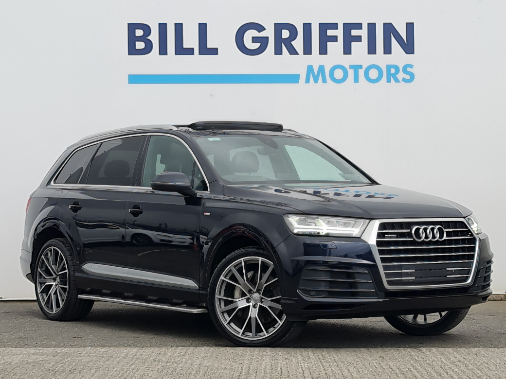 Image for 2017 Audi Q7 3.0 TDI S-LINE QUATTRO 218BHP QUATTRO AUTOMATIC MODEL // PANORAMIC ROOF // FULL LEATHER // HEATED SEATS // SAT NAV // HEAD UP DISPLAY // FINANCE THIS CAR FOR ONLY €243 PER WEEK