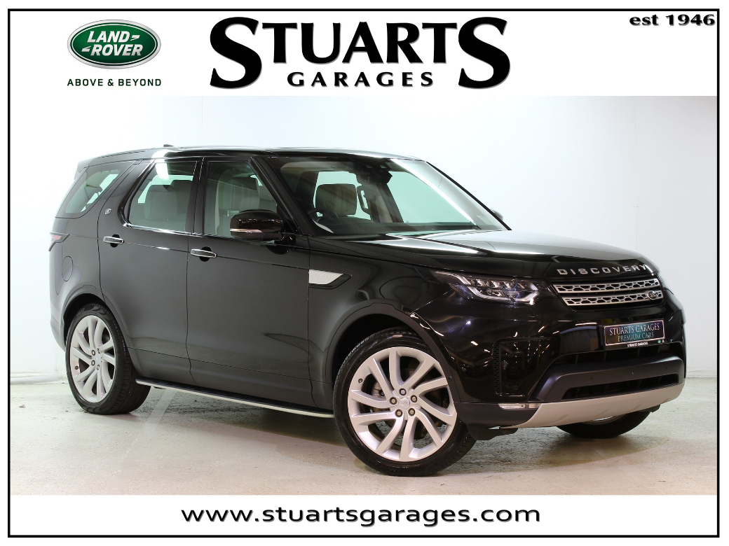 Image for 2018 Land Rover Discovery SOLD DEPOSIT Taken* 7 SEAT 3.0 HSE LUX: SANTORINI BLACK WITH NIMBUS LTHR, PAN ROOF, ELEC FOLDING REAR SEATS, REAR ENTERTAINMENT, KEYLESS ENTRY, 360 CAMERA, RUNNING BOARDS