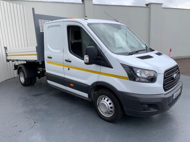 Image for 2018 Ford Transit 350 L3 DCB C/C **Tipper** Extra Storage** Fresh Doe**Low Mileage, Bluetooth, Electric Windows, Multifunctional Steering Wheel, Six Speed Transmission, Traction Control