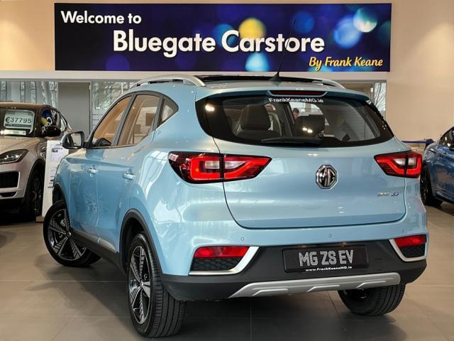 Image for 2021 MG ZS EXCLUSIVE EV**PANORAMIC SUNROOF**FULL BLACK LEATHER**TOUCH SCREEN MEDIA**HEATED/FULLY ELECTRIC SEATS**SAT NAV**REAR CAMERA**PARKING SENSORS**CRUISE CONTROL**ISOFIX**FINANCE AVAILABLE**
