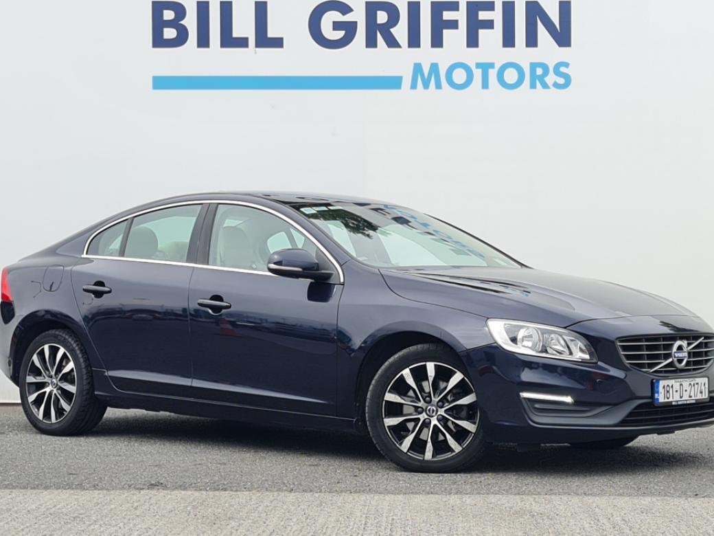 Image for 2018 Volvo S60 2.0 D2 SE MODEL // FULL VOLVO MAIN DEALER SERVICE HISTORY // CREAM LEATHER INTERIOR // PARKING SENSORS // FINANCE THIS CAR FOR ONLY €75 PER WEEK