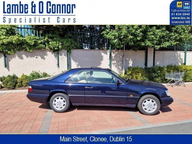 Image for 1995 Mercedes-Benz E Class E 220 Coupe Auto * Blue met / Cream Leather * 