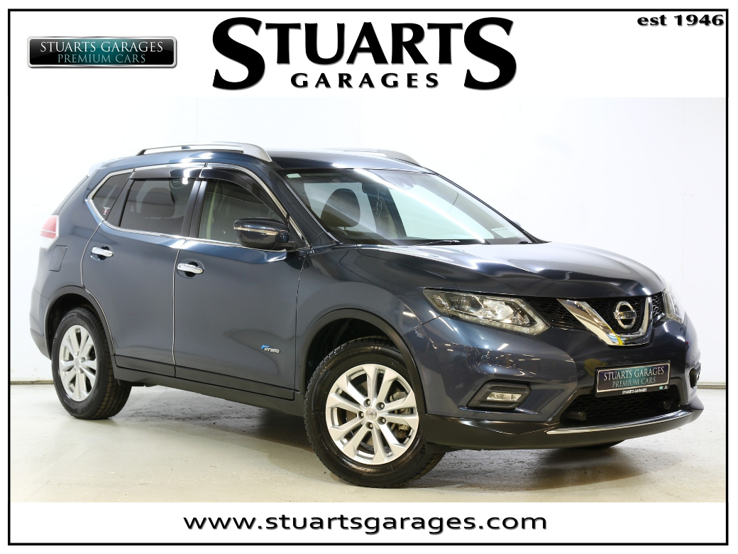Image for 2016 Nissan X-Trail X-TRAIL HYBRID: MINT CONDITION, NAVY WITH BLACK LEATHER, KEYLESS GO, HEATED SEATS, ANDROID HEAD UNIT, POWER BOOT, AUDIO STREAMING, PARKING SENSORS