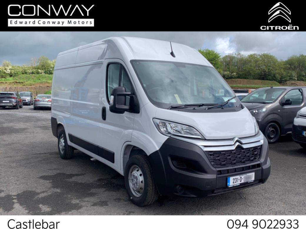 Image for 2023 Citroen Relay DEMO 33 L2H2 BLUEHDI 140 3DR, SATNAV, AIRCON.