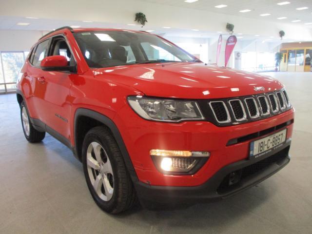 Image for 2018 Jeep Compass 1.6 Mjet 120HP Longitude 5DR-CAMERA-1/2 LEATHER-SAT NAV-MP3-BLUETOOTH-ALLOYS