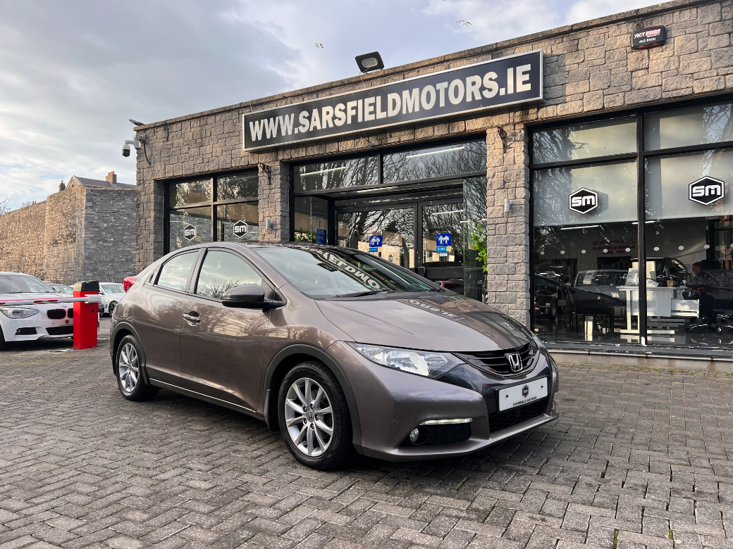 Image for 2013 Honda Civic 1.4 SI H/B. ONLY 69000 MILES. FSH. FINANCE ARRANGED. WWW. SARSFIELDMOTORS. IE