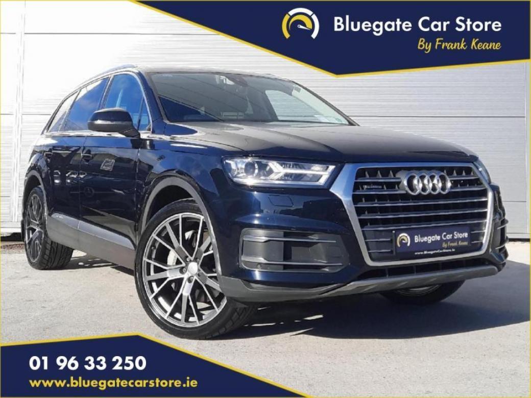 Image for 2017 Audi Q7 QUATTRO 3.0TDI 218BHP AUTO 7-SEATER**FULL BLACK LEATHER**HEATED SEATS**SAT-NAV**FRONT+REAR SENSORS**REAR VIEW CAMERA**AUTO LIGHTS + WIPERS**DRIVE SELECT**DUAL ZONE**CRUISE CONTROL**FINANCE AVAILABLE**
