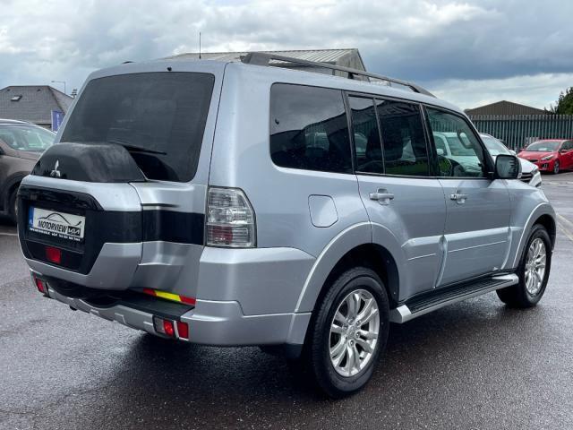 Image for 2016 Mitsubishi Pajero Commercial LWB Automatic, 162 Reg, Air Conditioning, Bluetooth, CD Player, Media Connection, Electric Windows, Multi-Function Steering Wheel, Automatic Transmission