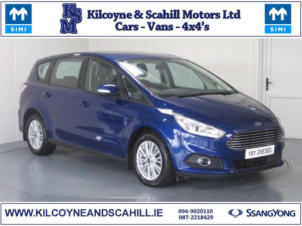 Image for 2018 Ford S-Max ZETEC 2.0 TDCI *Finance Available + Parking Sensors + Bluetooth + Air Con*