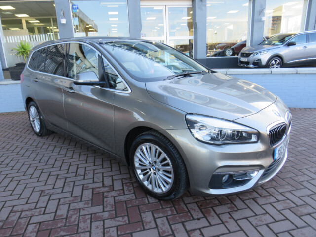 Image for 2015 BMW 2 Series Gran Tourer 218D LUXURY AUTOMATIC // 1 OWNER FROM NEW // FULL SERVICE HISTORY // ALLOYS // FULL LEATHER // SAT-NAV // REVERSE CAMERA // CRUISE // MFSW // NAAS ROAD AUTOS EST 1991 // CALL 01 4564074 // SIMI DEALER
