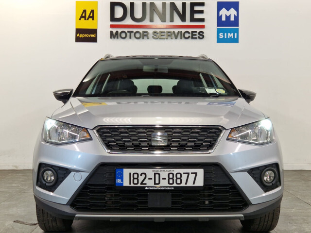 Image for 2018 SEAT Arona 1.0tsi 115HP XCELLENCE, SERVICE HISTORY X3 STAMPS, NCT 07/24, FULL LINK, HALF LEATHER, TOUCHSCREEN, REAR CAMERA, 12 MONTH WARRANTY, FINANCE AVAIL
