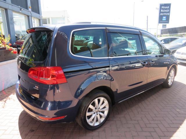 Image for 2013 Volkswagen Sharan HIGHLINE 1.4 TSI PETROL AUTOMATIC // 1 OWNER FROM NEW // FULL SERVICE HISTORY // ALLOYS // AIR-CON // ELECTRIC SLIDING DOORS // CRUISE CONTROL // MFSW // NAAS ROAD AUTOS EST 1991 // CALL 01 4564074 