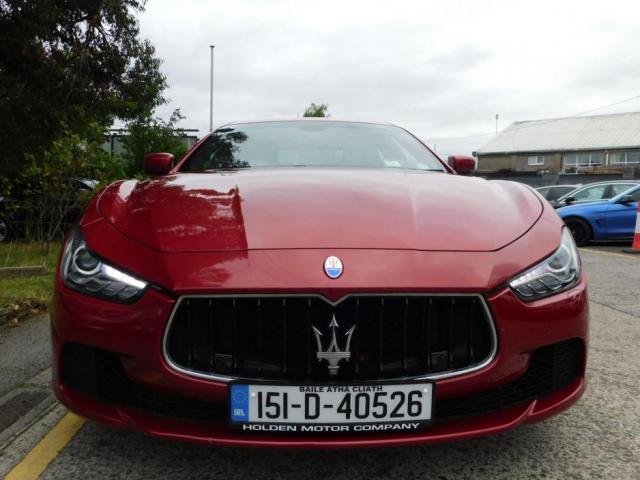 Image for 2015 Maserati Ghibli 3.0D V6 275BHP AUTOMATIC . HUGE SPEC . LOW MILEAGE . FINANCE AVAILABLE . BAD CREDIT NO PROBLEM . WARRANTY INCLUDED