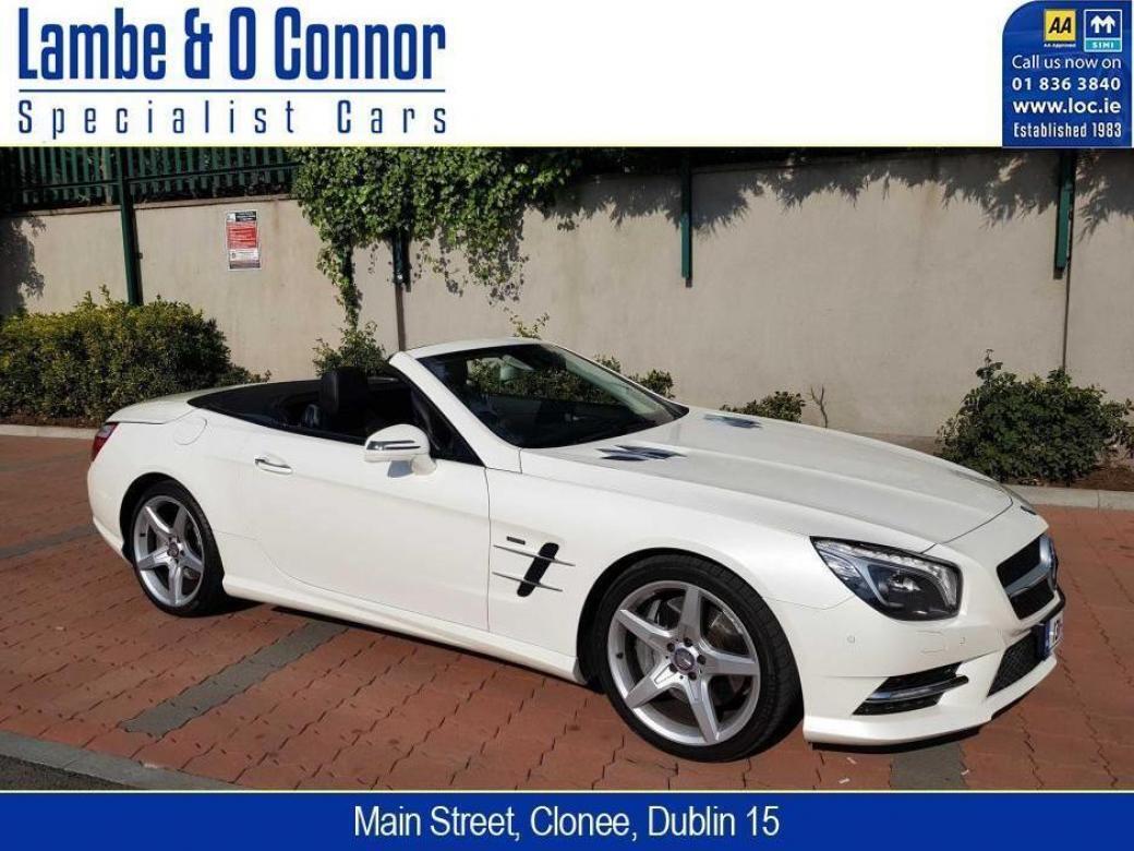 Image for 2013 Mercedes-Benz SL Class SL 350 AMG Sport * DIAMOND WHITE METALIC / BLACK LEATHER * PAN ROOF * REVERSE CAMERA * * FULL SERVICE HISTORY *