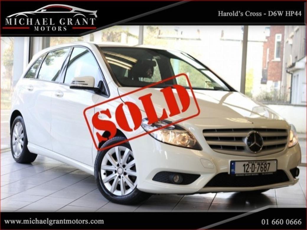 Image for 2012 Mercedes-Benz B Class B180 1.8 CDI BLUE EFFICIENCY 5 DOOR / IRISH CAR / ONLY 106KM / 2 OWNERS
