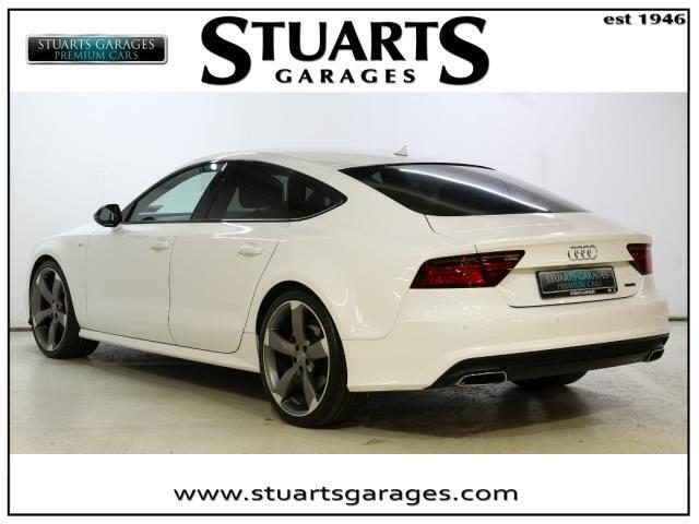 Image for 2018 Audi A7 **272HP QUATTRO BLACK EDITION** IBIS WHITE WITH FULL BLACK LEATHER, 21” ROTAR ALLOYS, POWER BOOT, HEATED ELECTRIC MEMORY SEATS