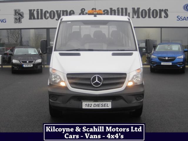 Image for 2018 Mercedes-Benz Sprinter 7 Seater Crewcab Tipper Model Single Wheel Price Is Plus VAT *Finance Available + Bluetooth + Remote Locking*