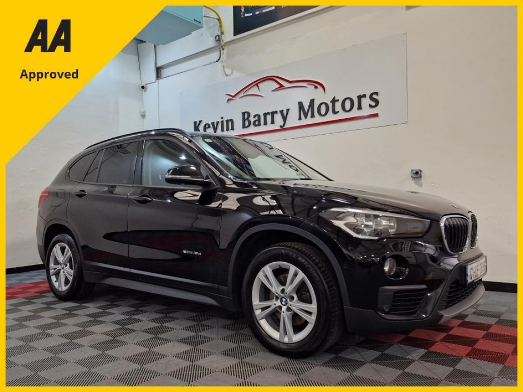 Image for 2017 BMW X1 S-DRIVE 18D SE (FULL LEATHER) 6 SPEED MANUAL **ORIGINAL IRISH CAR / LOW MILEAGE / BLUETOOTH / CRUISE CONTROL / FULL BLACK LEATHER / FRONT & REAR PARKING ASSIST / SAT NAV / FULL SERVICE RECORD**