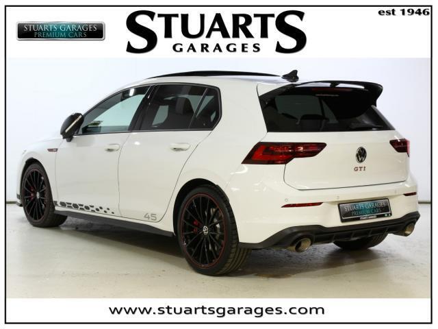 Image for 2021 Volkswagen Golf CLUBSPORT 45: 300BHP, FINISHED IN PURE WHITE WITH DEEP BLACK ROOF AND MIRROR CAPS, AKRAPOVIČ EXHAUST SYSTEM, 19” SPIKE FORGED WHEELS, PANORAMIC ROOF