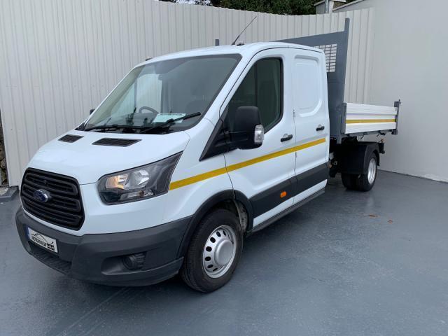 Image for 2018 Ford Transit 350 L3 DCB C/C **Tipper** Extra Storage** Fresh Doe**Low Mileage, Bluetooth, Electric Windows, Multifunctional Steering Wheel, Six Speed Transmission, Traction Control