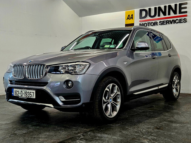 Image for 2016 BMW X3 X-DRIVE 2.0d X-LINE AUTO, BMW SERVICE HISTORY X3 STAMPS, TWO KEYS, NCT 09/24, SAT NAV, HEATED SEATS, BLUETOOTH, 12 MONTH WARRANTY, FINANCE AVAIL