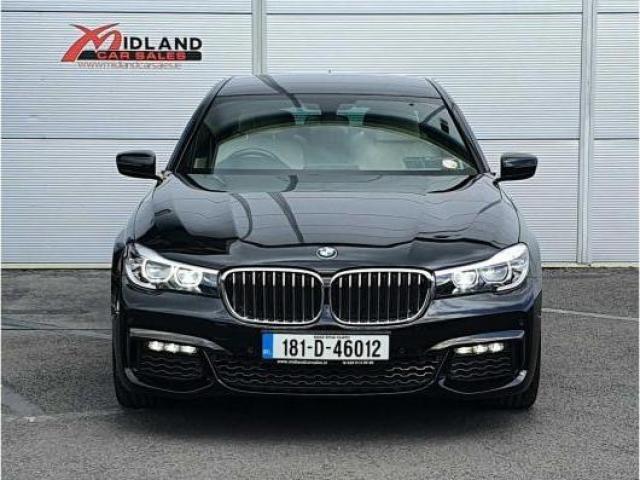 Image for 2018 BMW 7 Series 730d M-Sport **Black Sapphire / Ivory Leather**
