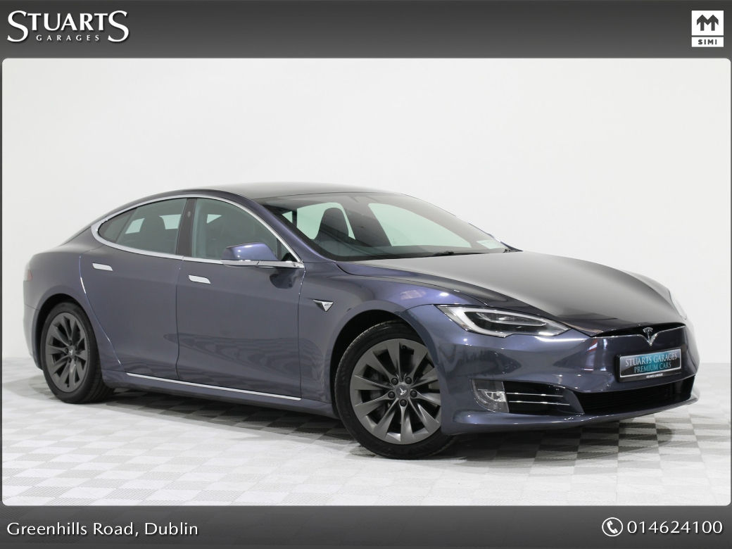 Image for 2018 Tesla Model S S75D 386KW 5DR Auto*ADVANCED AUTOPILOT, PANORAMIC GLASS ROOF, SUMMON, AUTO PARK, AIR SUSPENSION, BLACK LEATHER HEATED ELECTRIC SEATS, CCS UPGRADE, MCU UPGRADE, 19" SMOKE ALLOYS, B/T, DUAL CLIMATE*