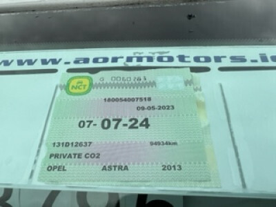 2013 Opel Astra
